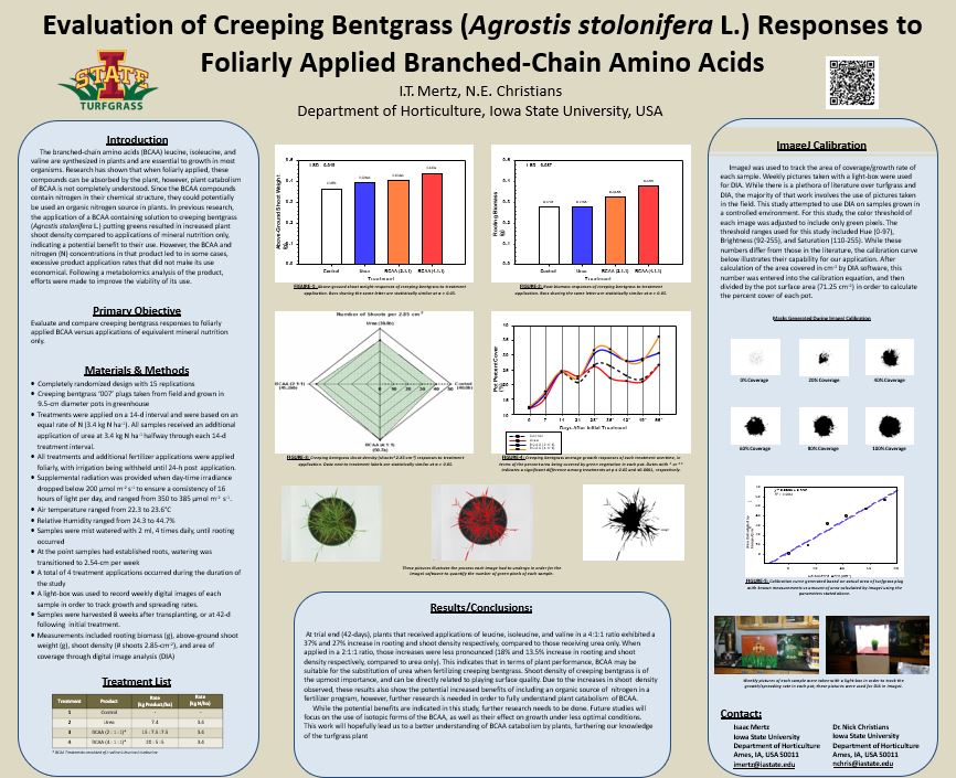 Mertz Poster Presentation ASA 2016 Amino Acid Iowa State University PPT Image